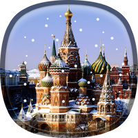 Снег В Москве – Живые Обои