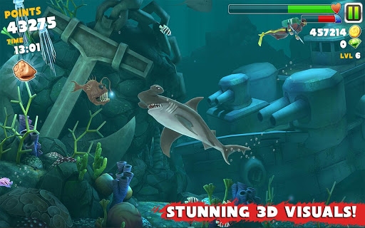 скачать бесплатно игру на Shark Evolution на андроид - фото 7