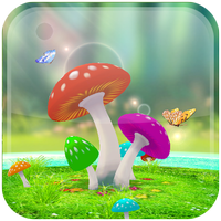 3D сад грибов