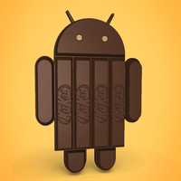 Андроид KitKat 3D