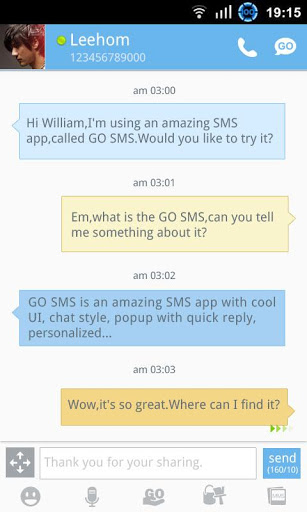 Chat sms pro go PipelinePRO